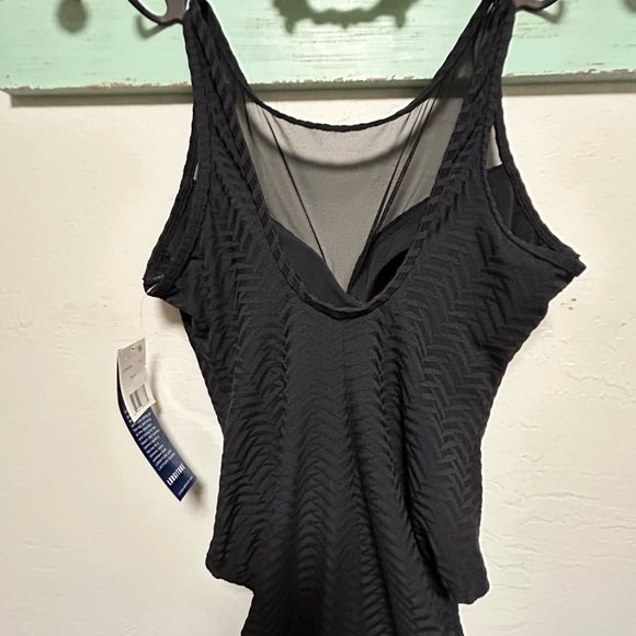 Longitude Sweetheart Mesh High Neck Swimsuit - Picture 4 of 8
